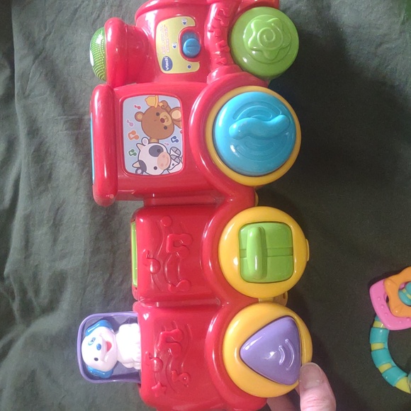 Vtech Colorful Train For Babies And Rattles - Picture 3 of 8